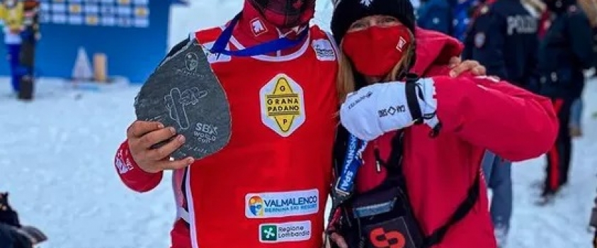 Le Québécois Éliot Grondin décroche l’argent en snowboard cross en Italie